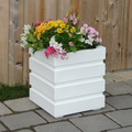 Mayne Freeport Patio Planter 18x18 - White 5860-W